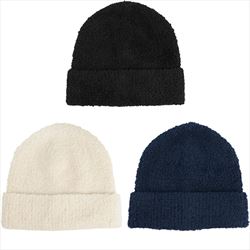 AH15112B Fuzzy rPET Beanie Blank No Imprint